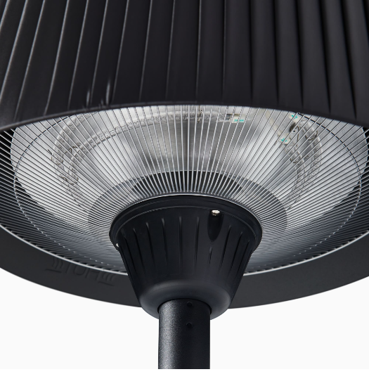 Wall mount heater for porch