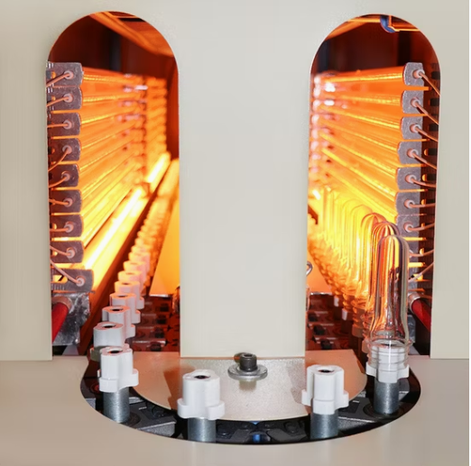 Ceramic end cap for IR lamp