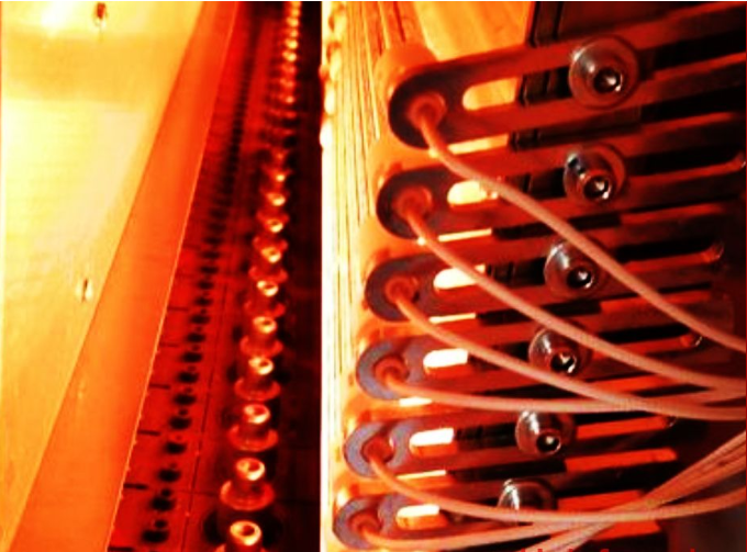 Replacement lamp for SMF blower oven