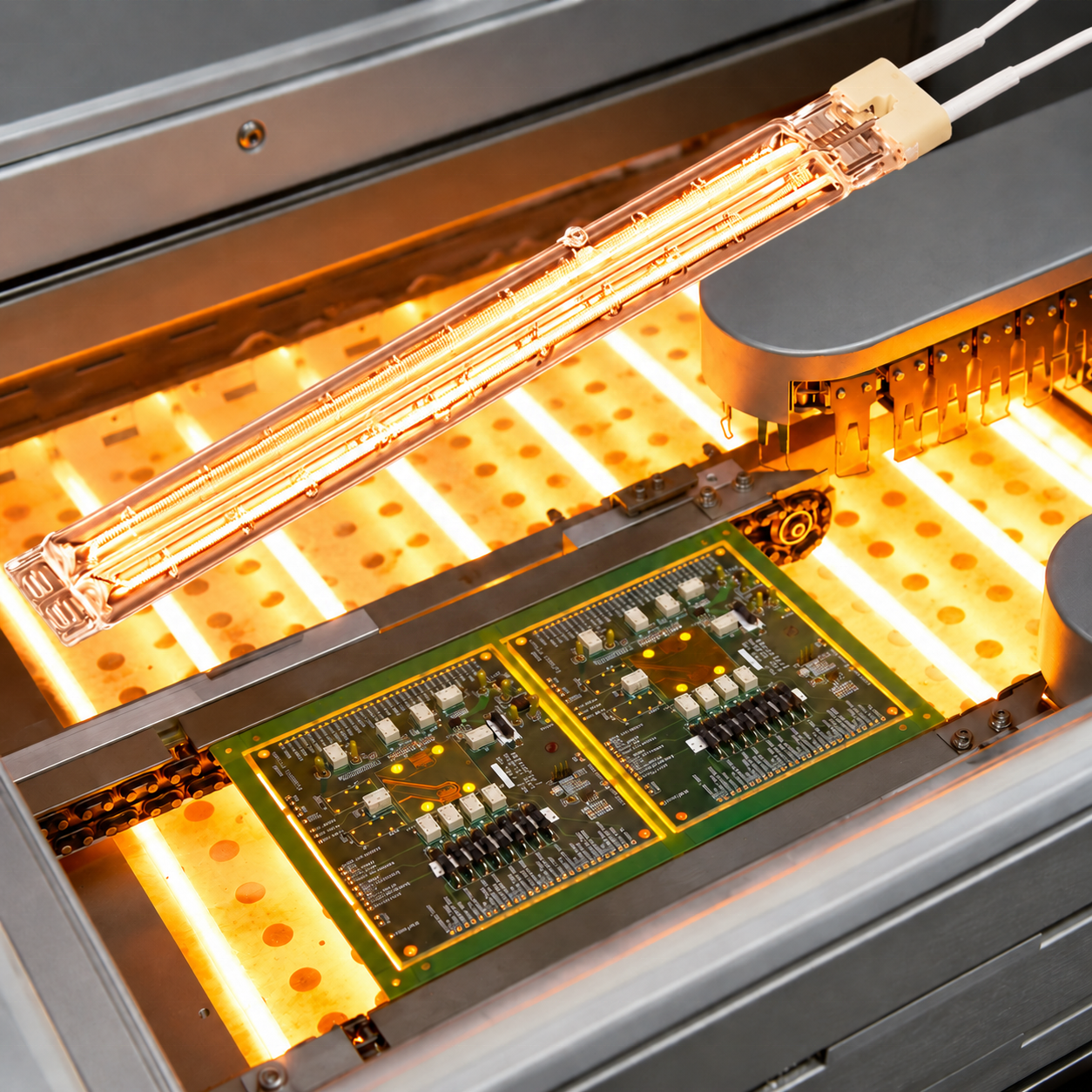 Dark Packages Metal Shields and Shadowing in PCB IR Heating